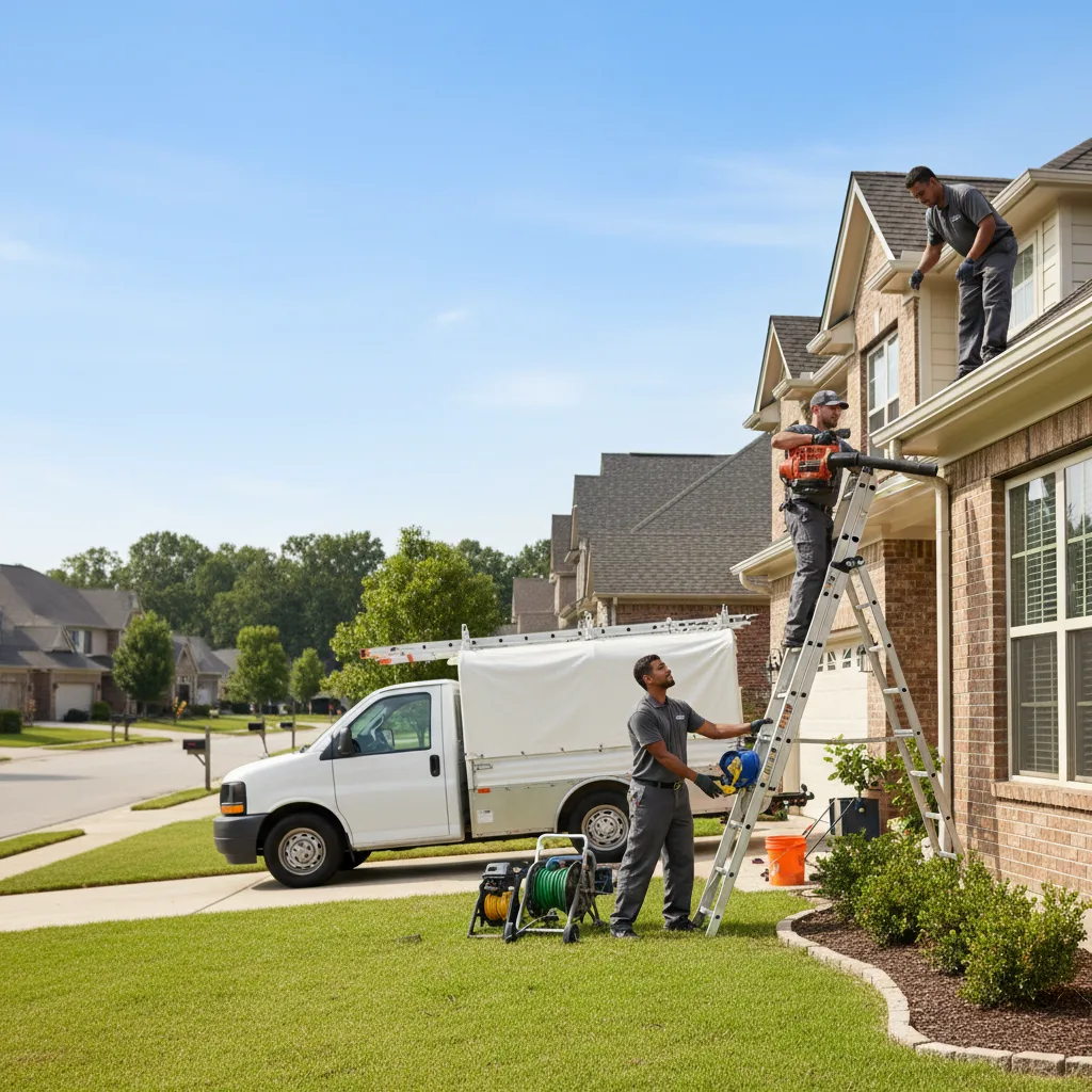 Home Gutter Service in Scurry, TX near me